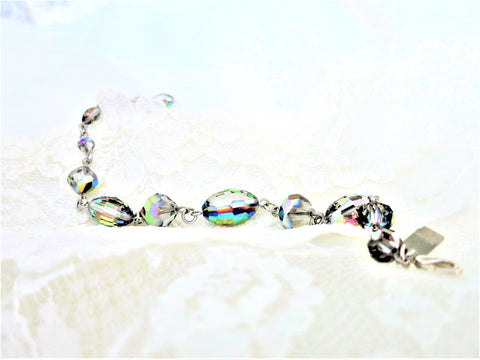 Aurora Borealis Crystal Bracelet