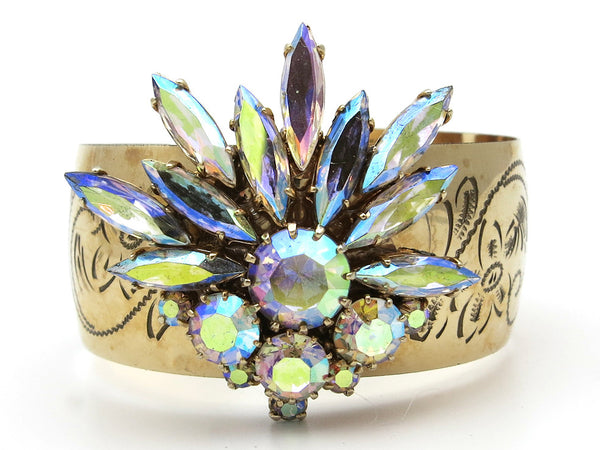 GF Cuff With AB Rhinestones