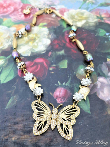 Beautiful Butterfly Necklace