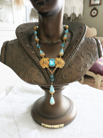 Long Turquoise Necklace