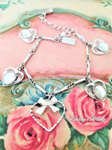 Tender Hearted Charm Bracelet