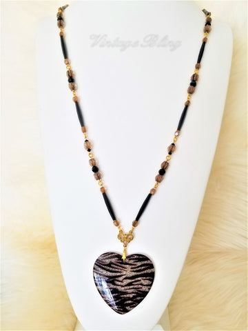 Tiger Heart Necklace