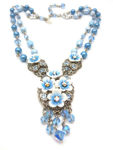 Gorgeous Forget Me Not Necklace