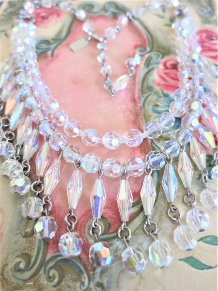Swarovski Crystal Droplet Necklace